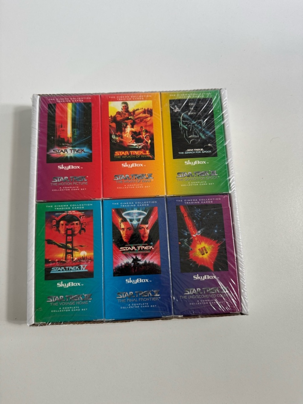 Star Trek: The Cinema Collection - SkyBox Complete Trading Card Set (Movies I-VI